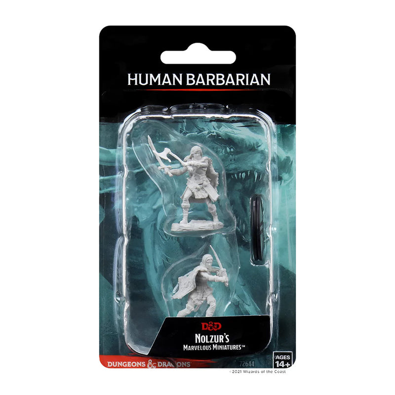 D&D Nolzur's Marvelous Miniatures - Human female Barbarian