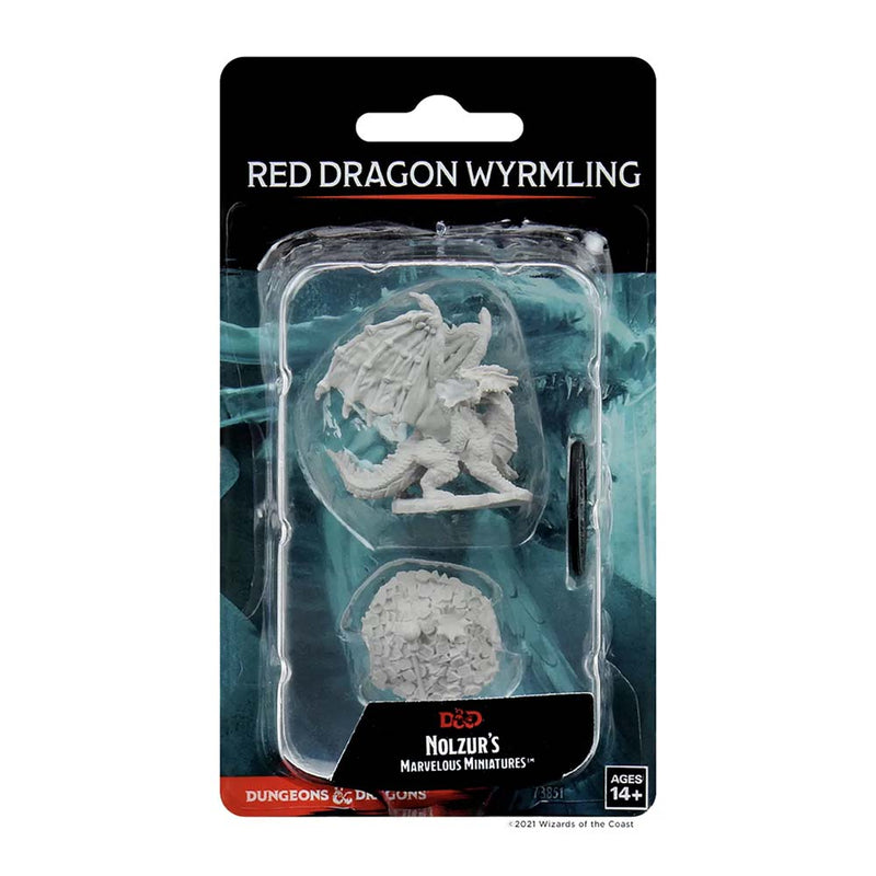 D&D Nolzur's Marvelous Miniatures - Red Dragon Wyrmling