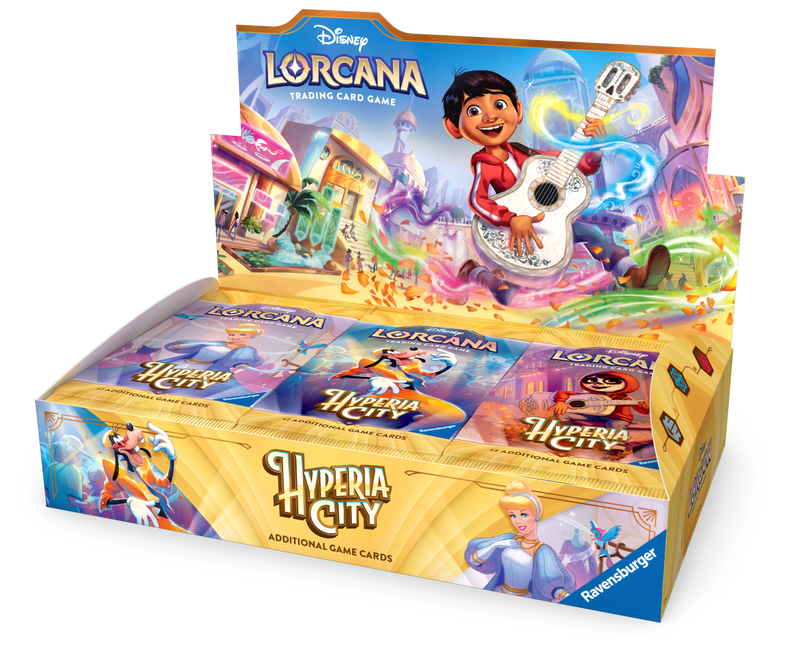 **PRE-ORDER** Disney Lorcana TCG - Hyperia City Booster Box