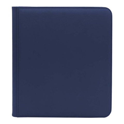 Dex Zipper Binder 480 (12-pocket) - Dark Blue