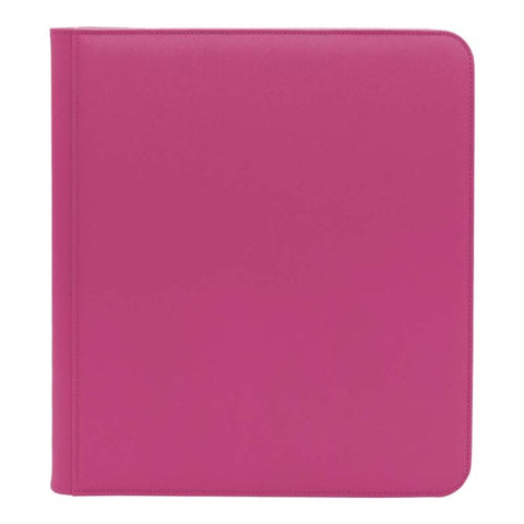 Dex Zipper Binder 480 (12-pocket) - Pink