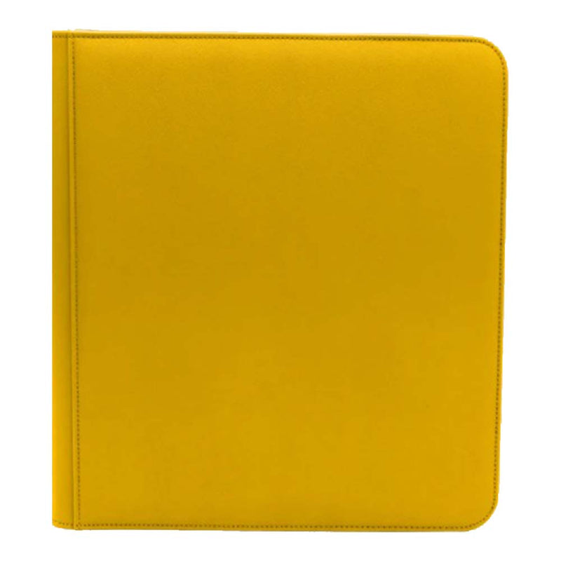 Dex Zipper Binder 480 (12-pocket) - Yellow