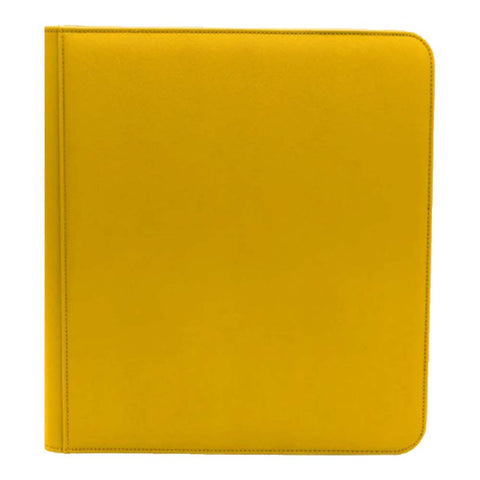 Dex Zipper Binder 480 (12-pocket) - Yellow