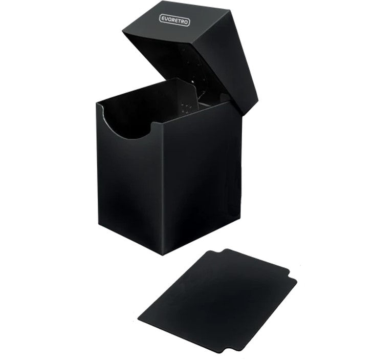 EvoRetro: 100 Count Deck Box - Black | Available Now