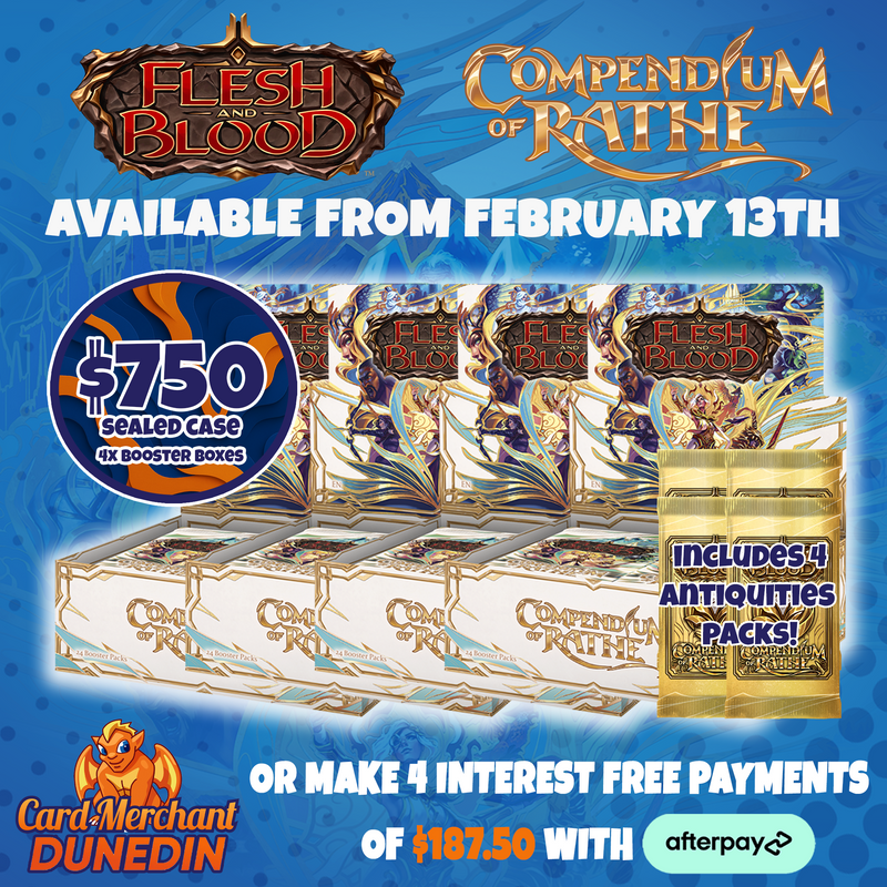 *Pre-Order* Flesh and Blood: Compendium Of Rathe - Sealed Case | Available February 13, 2026