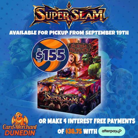 Flesh and Blood: Superslam - Booster Box | Releasing September 19, 2025