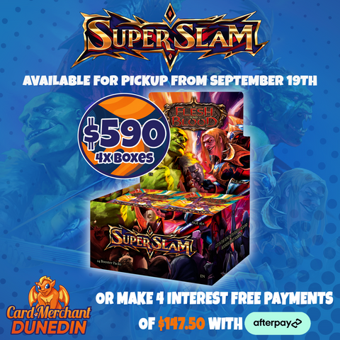Flesh and Blood: Superslam - Booster Case | Releasing September 19, 2025