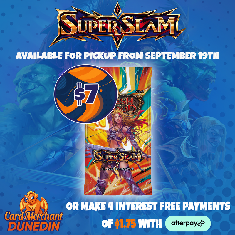 *Pre-Order* Flesh and Blood: Superslam - Booster Pack | Releasing September 19, 2025
