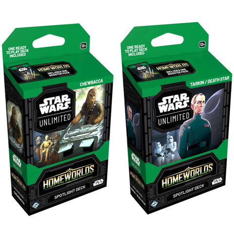 Star Wars Unlimited Spotlight Deck - Homeworlds | Available Now