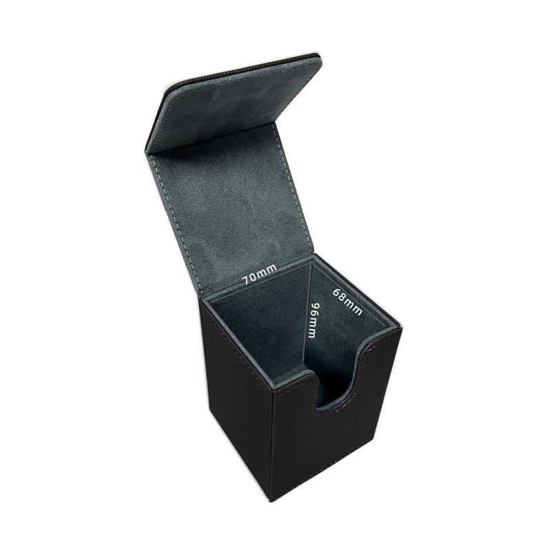 EvoRetro: 100 Count Leather Deck Box - Black | Available Now