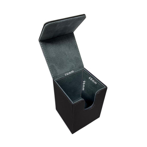EvoRetro: 100 Count Leather Deck Box - Black | Available Now