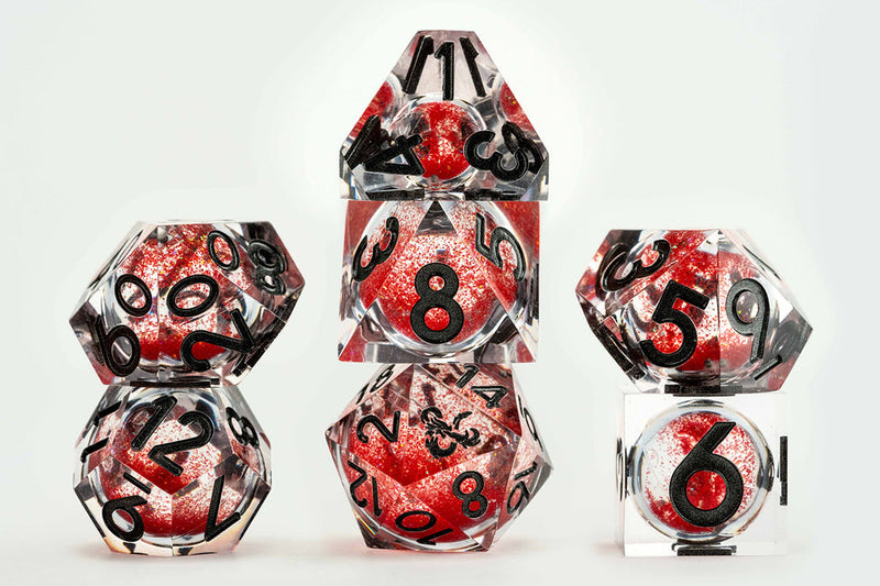 Fanroll: Dungeons & Dragons Liquid Core - Dragon Breath Premium Dice | Available Now
