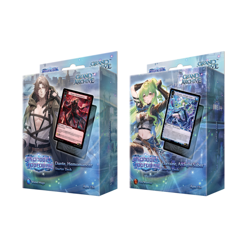 **PRE-ORDER** Grand Archive Starter Decks – .asphodel/paradise