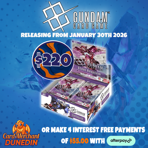 *Pre-Order* Gundam Card Game: Steel Requiem (GD-03) - Booster Box | Releasing January 30, 2026