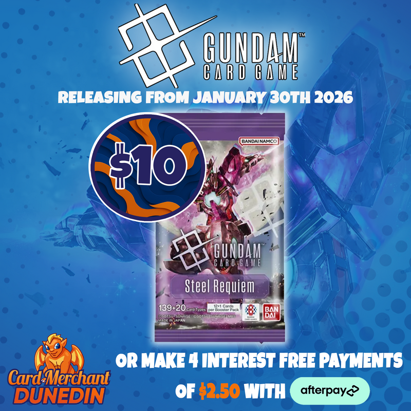 *Pre-Order* Gundam Card Game: Steel Requiem (GD-03) - Booster Pack | Releasing January 30, 2026