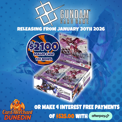 *Pre-Order* Gundam Card Game: Steel Requiem (GD-03) - Sealed Case | Releasing January 30, 2026