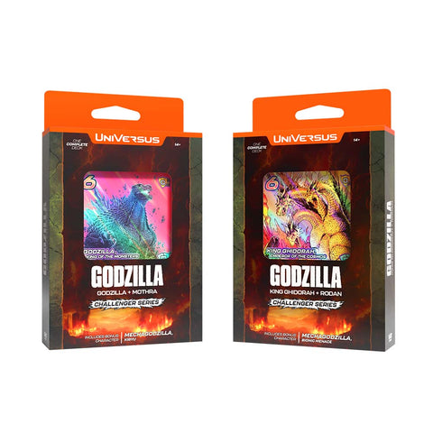 UniVersus Challenger Series - Godzilla+mothra / Ghidorah+rodan