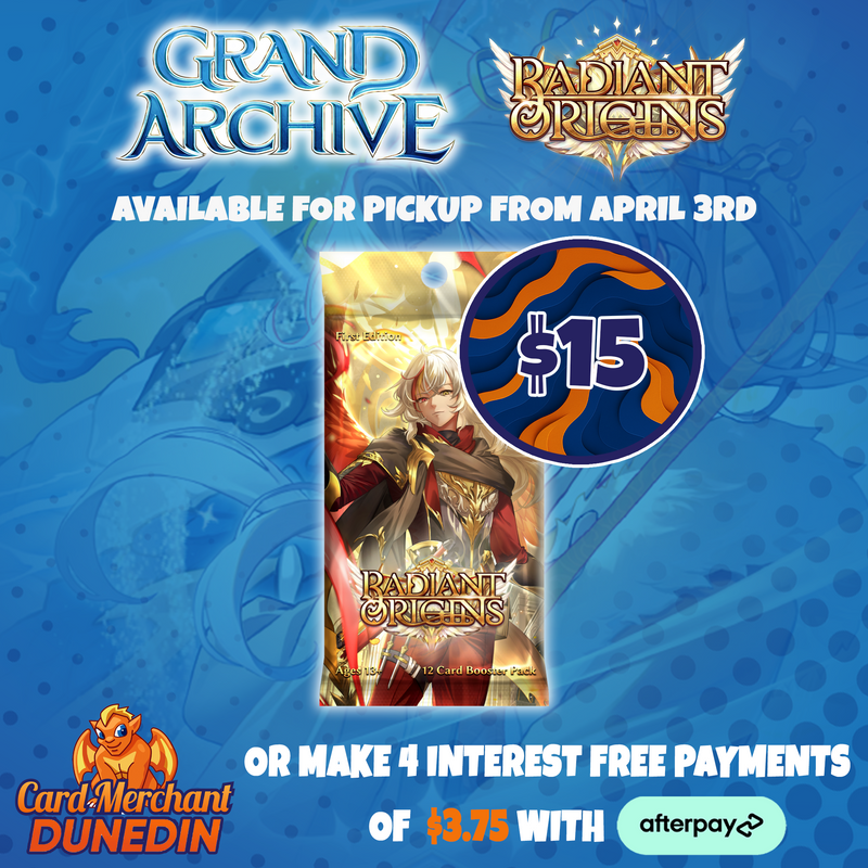 *Pre-Order* Grand Archive: Radiant Origins - Booster | Available April 3, 2026