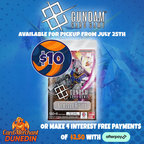 *Pre-Order* Gundam Card Game: Newtype Rising (GD01) - Booster Pack