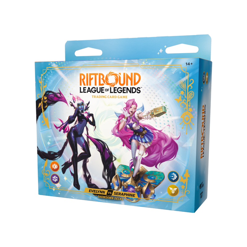 Riftbound: League of Legends TCG - Radiance Showdown Deck - Evelynn vs Seraphine | Available Now