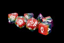 Fanroll: 16mm Resin Poly Dice Set - Rainbow | Available Now