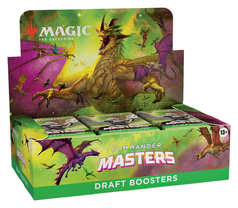 MTG Commander Masters Draft Booster Display