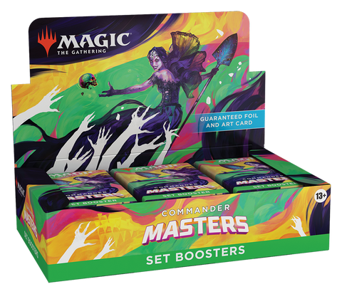 MTG Commander Masters Set Booster Display