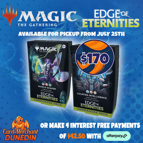 Magic the Gathering: Edge of Eternities - World Shaper & Counter Intelligence Commander Deck Bundle