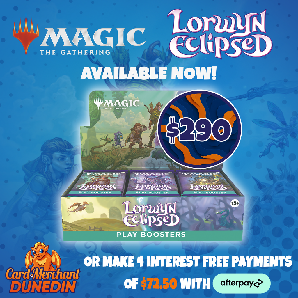 Magic the Gathering: Lorwyn Eclipsed - Play Booster Box | Available No Magic the Gathering: Lorwyn Eclipsed - Play Booster Box | Available No
