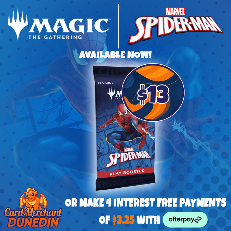 Magic the Gathering - Marvel's Spiderman - Play Booster Pack Magic the Gathering - Marvel's Spiderman - Play Booster Pack