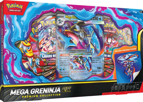 Pokémon TCG: Mega Greninja ex Premium Collection | Available Now
