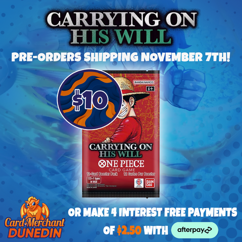 *Pre-Order* One Piece Card Game: Carrying On His Will (OP-13)  - Booster Pack | Releasing November 7, 2025