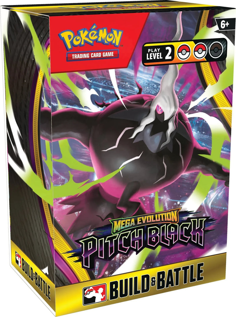 **PRE-ORDER** PKM Build & Battle Box – Mega Evolution: Pitch Black