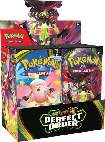PKM Booster Box - Mega Evolution: Perfect Order | Available Now