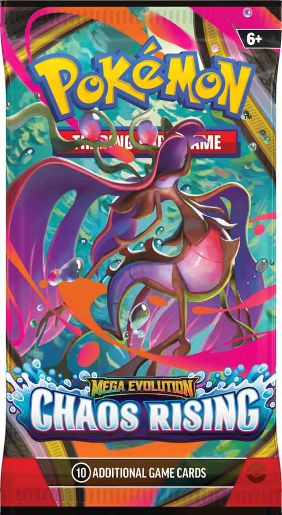 PKM Booster Pack - Mega Evolution: Chaos Rising
