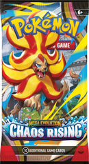 PKM Booster Pack - Mega Evolution: Chaos Rising
