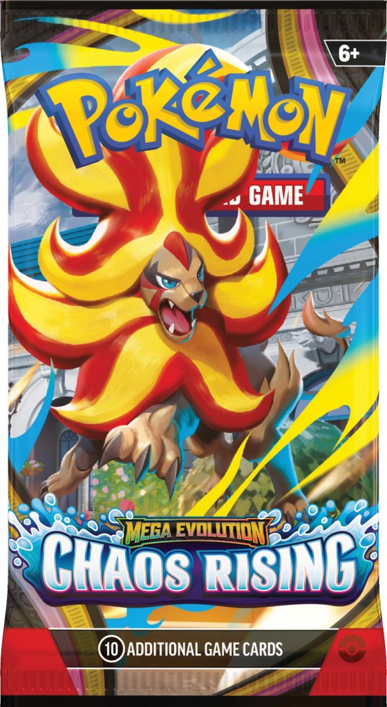 PKM Booster Pack - Mega Evolution: Chaos Rising