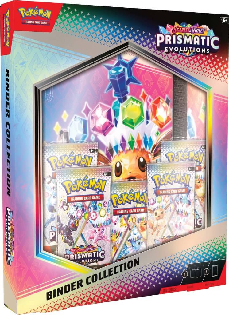 *Pre-Order* Pokemon TCG - Prismatic Evolutions Binder Collection