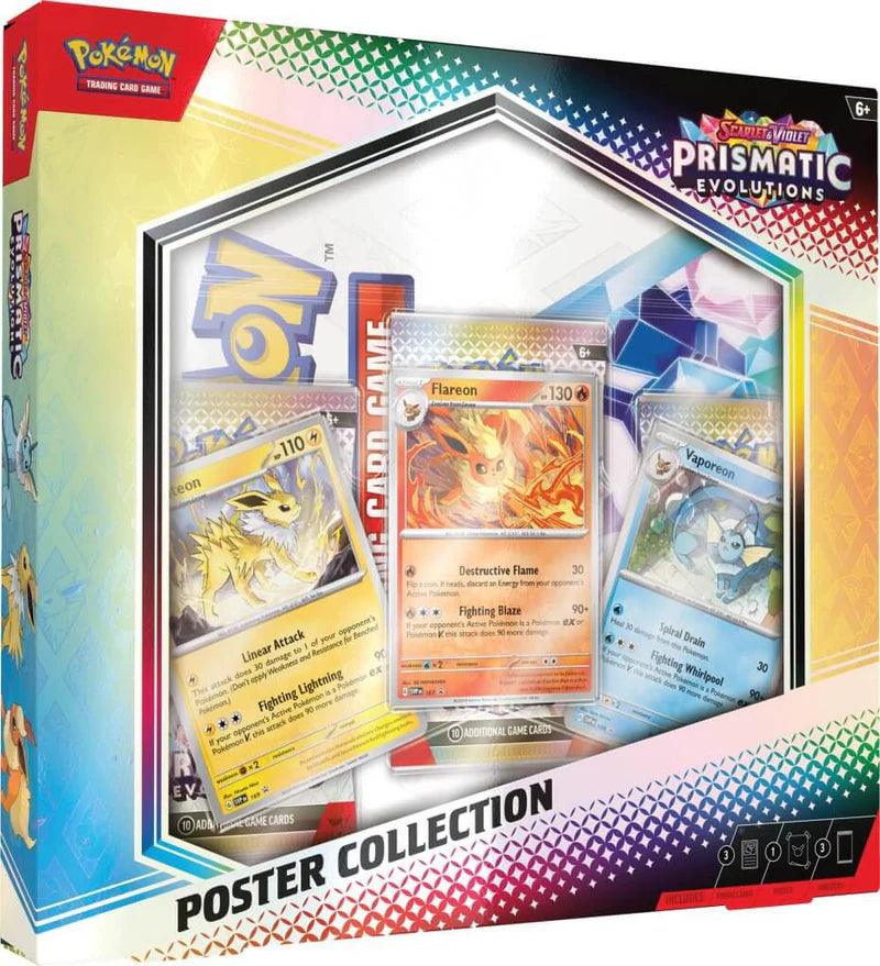 *Pre-Order* Pokemon TCG - Prismatic Evolutions  Poster Collection