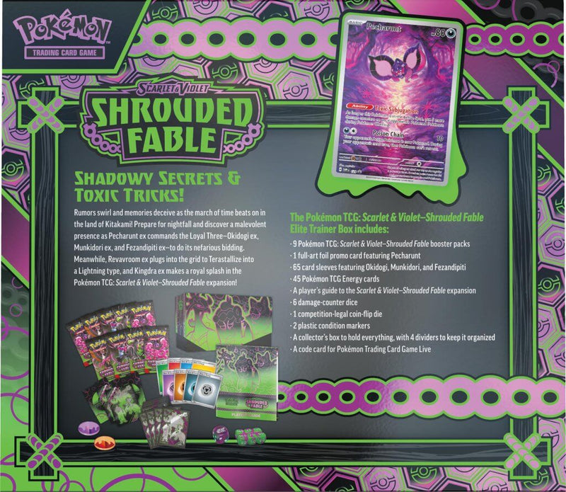 Pokemon TCG - Shrouded Fable Elite Trainer Box