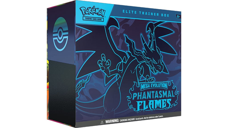 Pokémon TCG: Phantasmal Flames - Elite Trainer Box | Available Now!