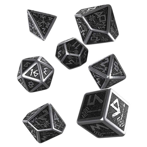 QW – Metal Dwarven Dice Set