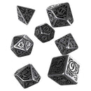 QW – Metal Steampunk Dice Set