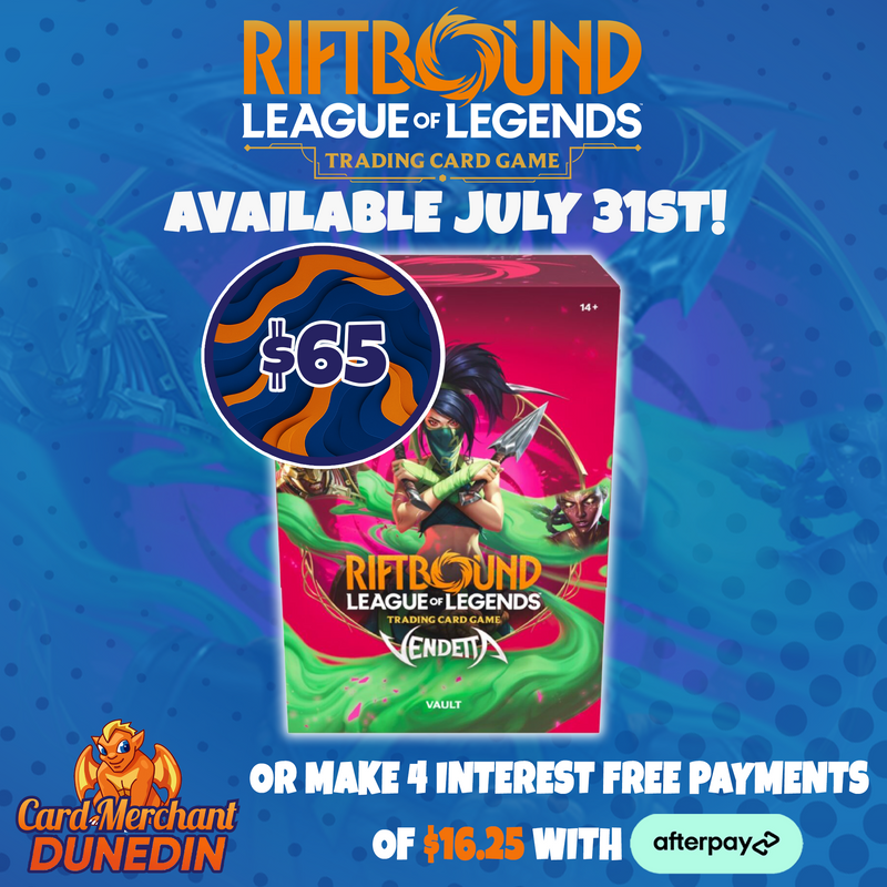 [Pre-Order] Riftbound: Vendetta - Vault | Releasing July 31, 2026