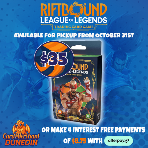 *Pre-Order* Riftbound: Origins - Lee Sin - Champion Deck | Releasing October 31, 2025