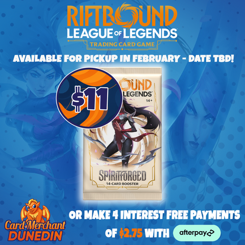 *Pre-Order* Riftbound: Spiritforged - Booster Pack | Releasing February, 2026