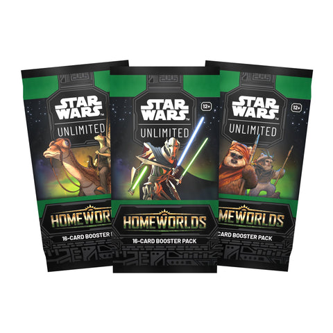 Star Wars Unlimited Booster Pack - Homeworlds | Available Now