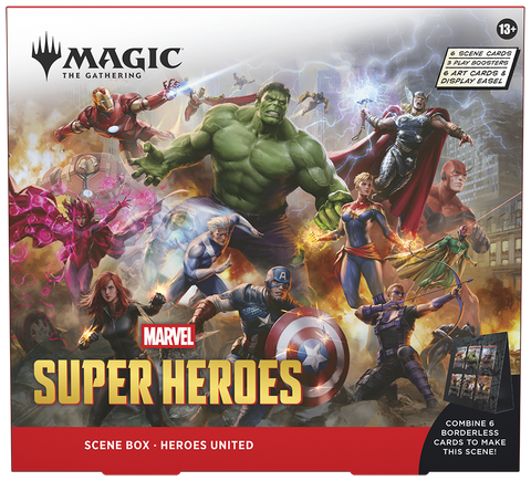 **PRE-ORDER** MTG Scene Display - Marvel Super Heroes