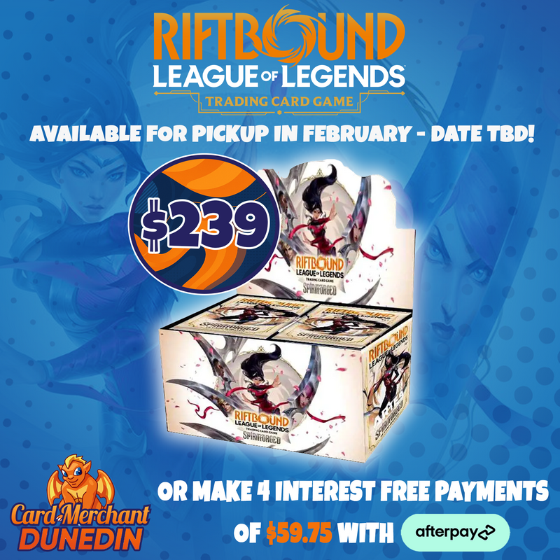 *Pre-Order* Riftbound: Spiritforged - Booster Box | Releasing February, 2025
