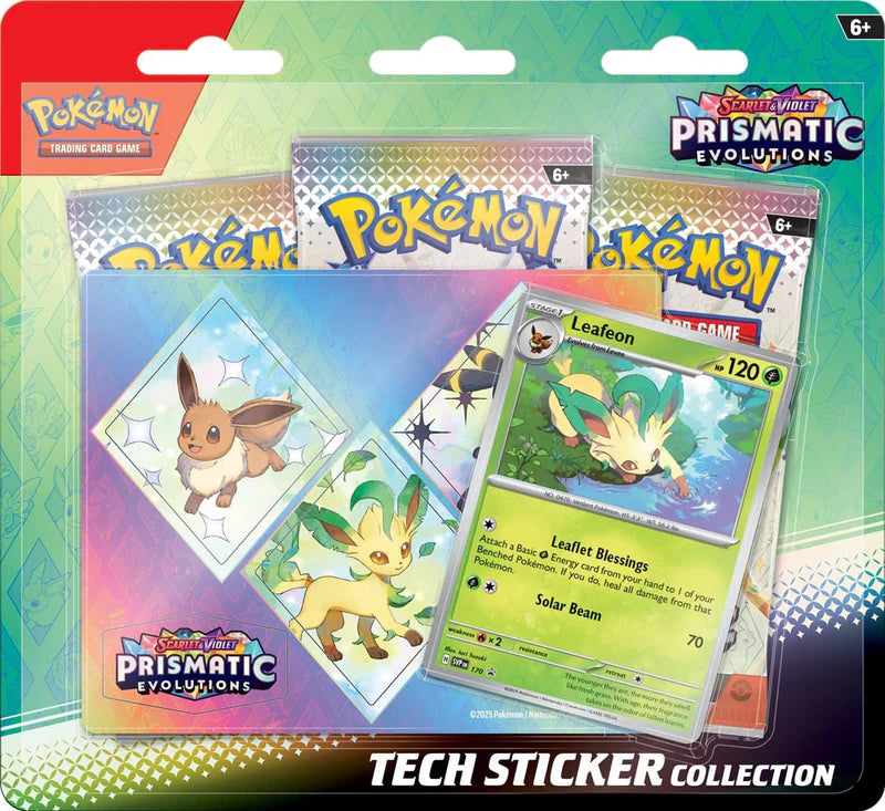 *Pre-Order* Pokemon TCG - Prismatic Evolutions Tech Sticker Collection